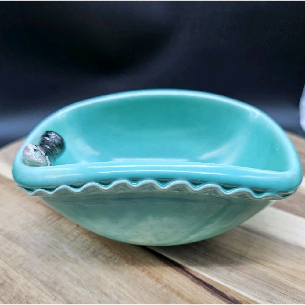 Vintage Secla‎ Portugal Pottery Bowl Serving Bowl